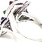 Bague 55 Cartier Diamond and Multi-Gem Caresse d'Orchidées Ring 58 Facettes