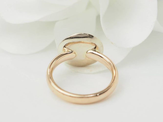 Bague 51 Bague en or jaune et diamants 58 Facettes 33406