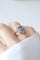 Bague 55 Bague Marguerite ancienne Saphir de Ceylan 1,50 Ct et Diamants 58 Facettes