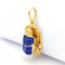 Pendentif Pendentif Scarabée en Or Jaune et Lapis-Lazuli 58 Facettes 32613