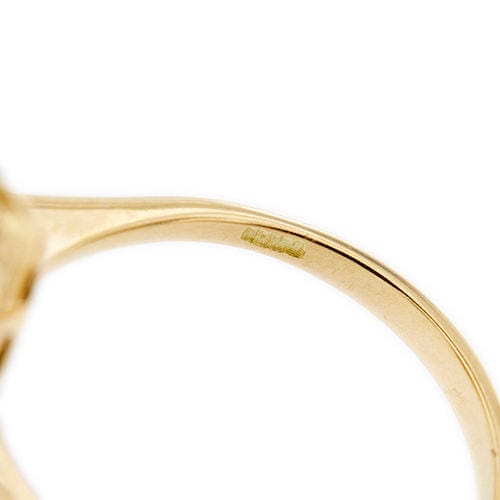 Bague 56 Bague en or rose avec grenats 58 Facettes 26868