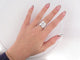 Bague 58 bague DINH VAN anthea en or blanc et diamants 58 Facettes 259240