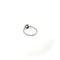Bague 63 Solitaire or blanc et diamant 58 Facettes Z15B51619