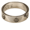 CARTIER - Luxuriöser Goldring LOVE aus white gold 58 Facettes 2569