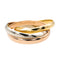 Bague 57 Cartier Bague Alliance Trinity Or rose 58 Facettes 3123541CN