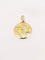 Pendentif Pendentif vintage recto verso Notre Dame du Mont-Carmel or jaune 58 Facettes J492