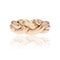 Bague 53 Bague or jaune tressé d'occasion 58 Facettes CV137