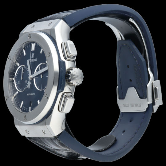 Hublot Classic Fusion Chronograph Titanium Blue 45 Watch