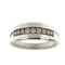 Bague 54 CHIMENTO - Demi alliance Diamants 58 Facettes 32439