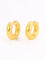 Boucles d'oreilles Boucles d'oreilles Créoles vintage or jaune mat 58 Facettes 1140.1