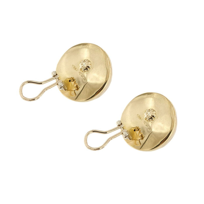 Boucles d'oreilles Boucles d'oreilles demi sphère en or jaune 58 Facettes 35268