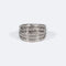 Bague 18 / Oro Bianco Anello in oro bianco con diamanti 58 Facettes ANL14