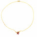 Collier Collier Or jaune rubis et diamants 58 Facettes 2-CO-GS33290