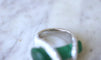 Bague 53 Bague Cocktail Gucci, malachite et diamants sur or blanc 58 Facettes