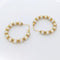 Boucles d'oreilles Boucles d'oreilles or jaune et perles 58 Facettes 27556