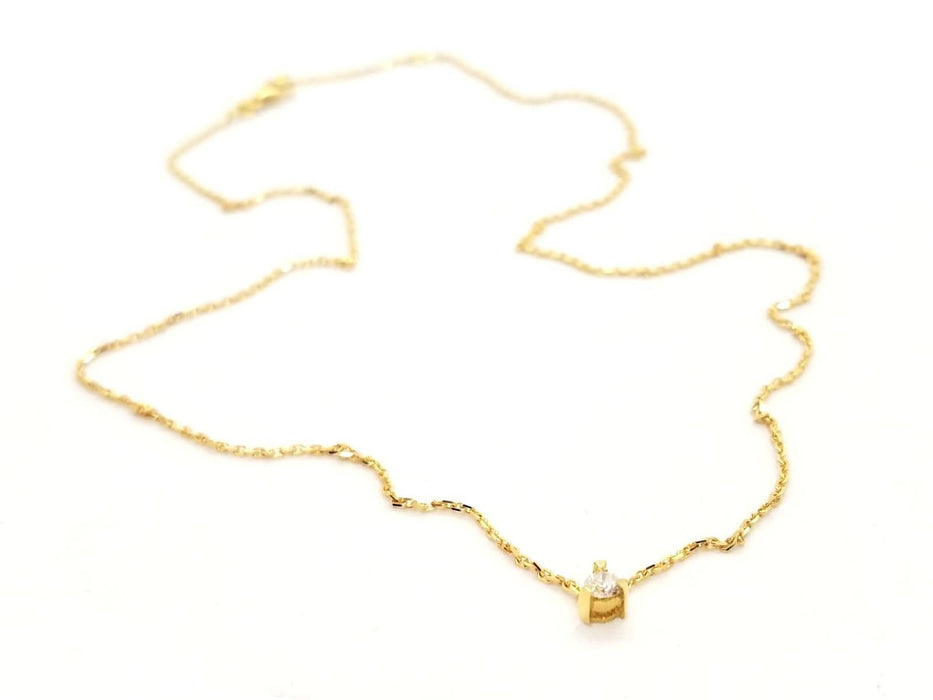 Collier Collier Chaîne + pendentif Or jaune Diamant 58 Facettes 578955RV