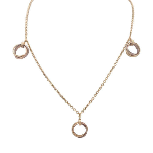 Collier Collier Cartier "Trinity" trois ors. 58 Facettes 34047