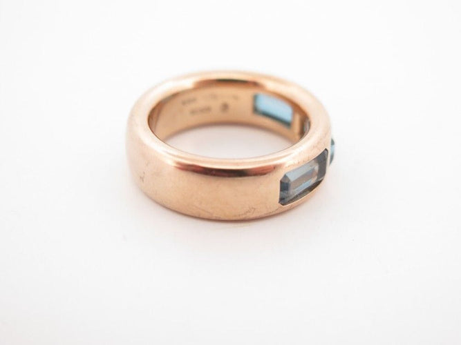 Bague 52 bague POMELLATO iconica topaze or rose 58 Facettes 259049