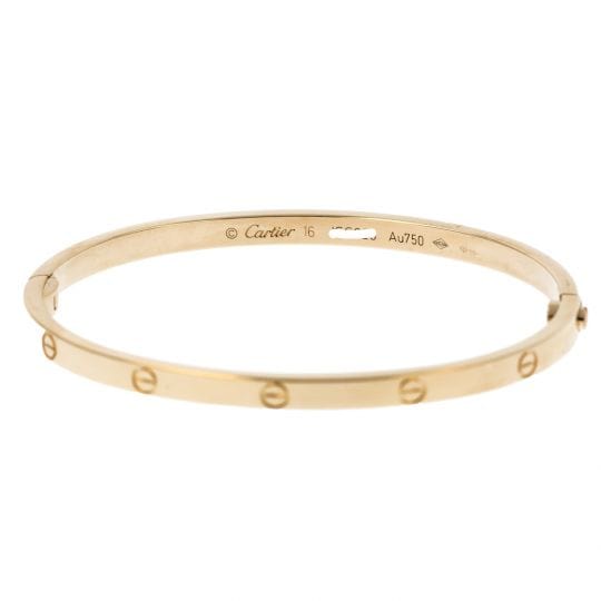 Bracelet Cartier Bracelet Cartier 'Love' 58 Facettes 4256