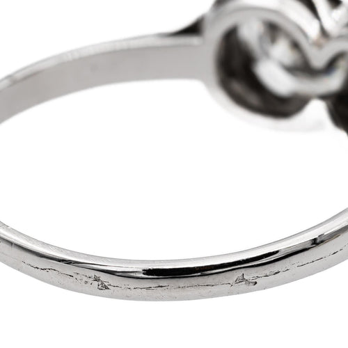 Bague 53 Bague Toi et Moi Platine Diamant 58 Facettes 2735890CN