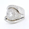 Bague 50 Bague Art Déco -Tank 1930 en platine, diamant central 0,70 ct. 58 Facettes