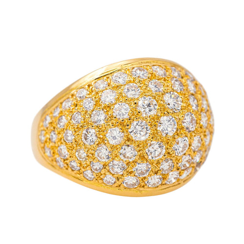 Bague 55 Bague  Cocktail  Or jaune Diamant 58 Facettes 4410633CN