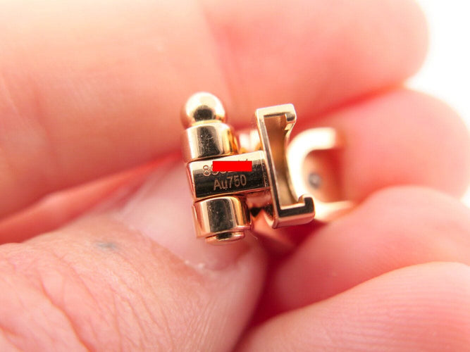 Bracelet bracelet FRED force 10 gm 0b0007 manille en or rose 18k cordon rose 58 Facettes 271114