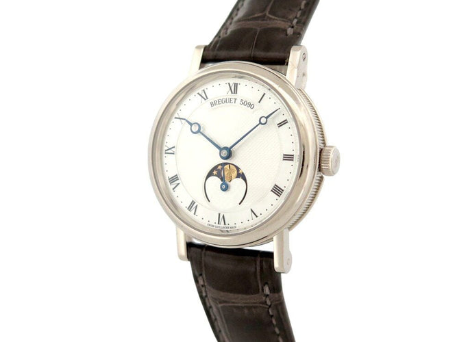 Montre montre BREGUET classique 9087bb 30mm automatique or 18k moonphase 58 Facettes 267444