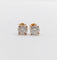 Boucles d'oreilles Puces d'oreilles vintage or rose et 2,00 carats de diamants 58 Facettes A06390