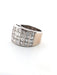 Bague 46 Bague or blanc diamants 58 Facettes