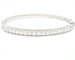 Bracelet Bracelet rigide en or blanc serti de diamants 58 Facettes 8267