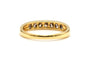 Bague 56 Bague contemporaine or jaune sertie de diamants (+-0.47ct) 58 Facettes 22544