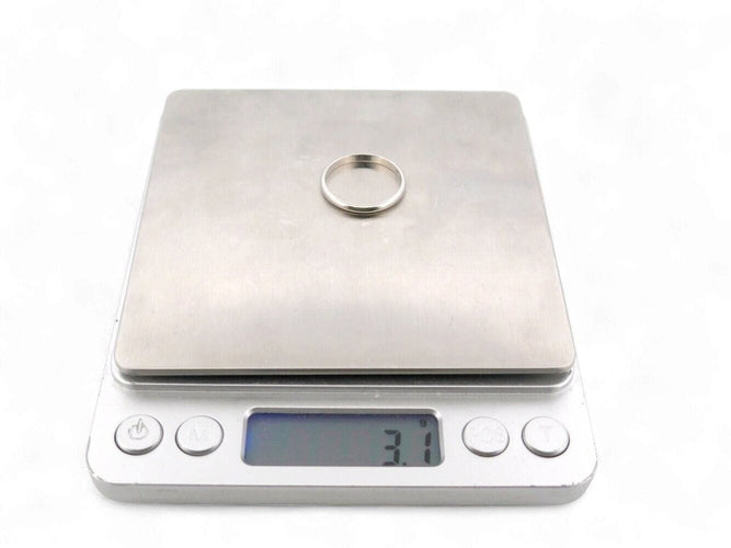 Bague 60 bague CARTIER alliance 1895 2mm crb4078000 t60 en platine 950 3.1gr 58 Facettes 270122