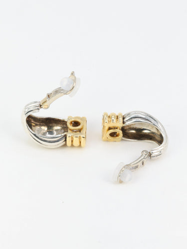 Boucles d'oreilles Boucles d'oreilles OJ PERRIN or jaune argent 58 Facettes 416