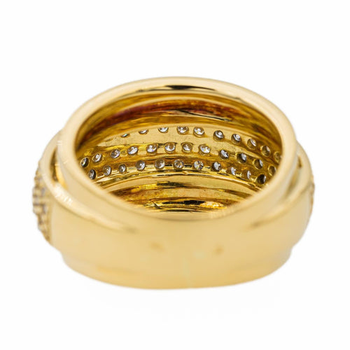 Gouden ring met diamant 