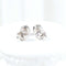 Boucles d'oreilles Boucles d'oreilles en or blanc serties de diamants taille brillant 58 Facettes J010000357