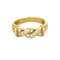 Anello Treccia di Diamanti oro giallo 
