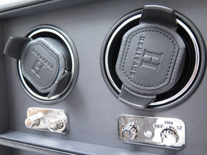 Montre boite remontoir automatique WOLF heritage winders 270602 4 montres 58 Facettes 268022