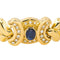 Bracelet Bracelet Or jaune Saphir, Diamant 58 Facettes 4534778CN