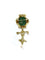 Pendentif Broche Pendentif Or, Jade et Perle 58 Facettes