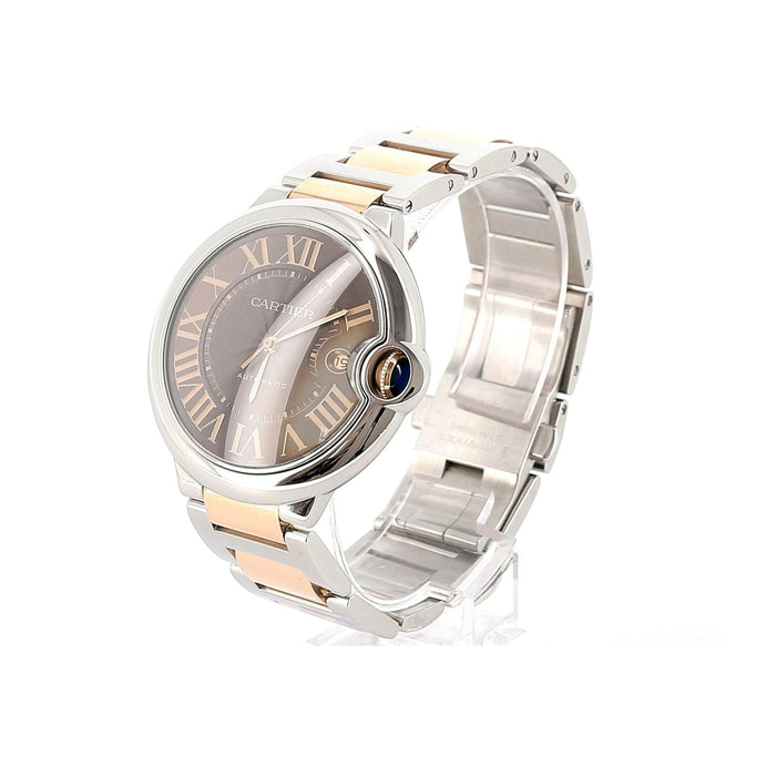 Montre CARTIER - Montre Ballon Bleu Acier et Or rose 58 Facettes 63027