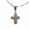 Collier TOUS - Pendentif croix avec diamants et chaîne 58 Facettes Q358B(114)