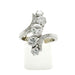 Bague 52 Bague or blanc diamants 58 Facettes