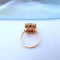 Bague 57.5 Bague grenats Or jaune 18K 58 Facettes 1756