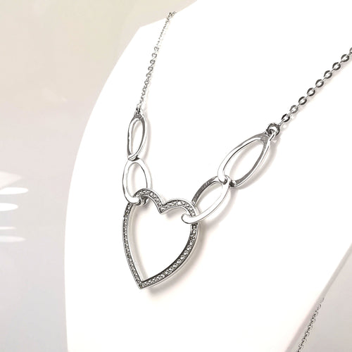 Collier Collier maille forçat, or et diamants 58 Facettes