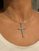 Pendentif CROIX ANCIENNE DIAMANTS 58 Facettes 094781