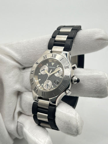 Montre Cartier 21 Chronoscaph 58 Facettes