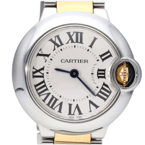 Montre Cartier Montre Ballon Bleu De Cartier 28Mm Quartz 58 Facettes MT43008