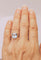 Bague 50 Bague en or avec topaze bleu clair 58 Facettes