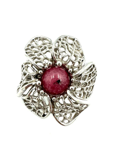 Bague 60 GILBERT ALBERT. Bague argent et billes interchangeables 58 Facettes